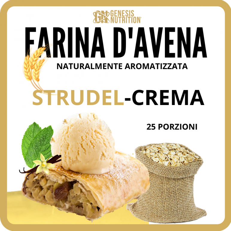 FARINA AVENA GENESIS STRUDEL E CREMA 